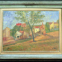 Josip Car <br>Suburb of Belgrade, 1939 <br>Oil on canvas, 55 × 40 cm <br>Signed below on the right: Ј Цар 39